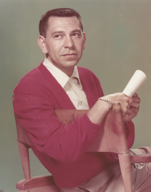 Jack Webb Portrait in Red Sweater Photo Print - Item # VARCEL709289
