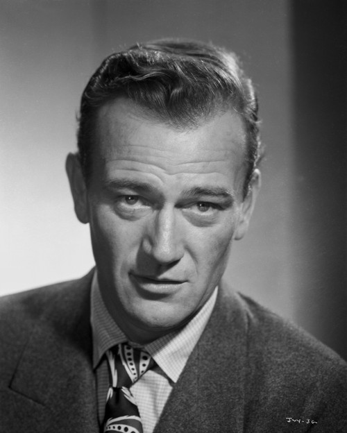 John Wayne in a suit and tie Photo Print - Item # VARCEL709263