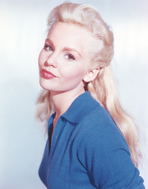 Tuesday Weld On Side in Blue Dress Photo Print - Item # VARCEL709492