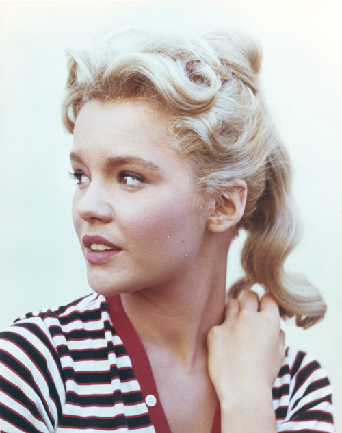Tuesday Weld On Side in Stripe Dress Photo Print - Item # VARCEL709504