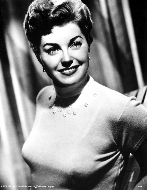 Esther Williams smiling in Classic Photo Print - Item # VARCEL709809