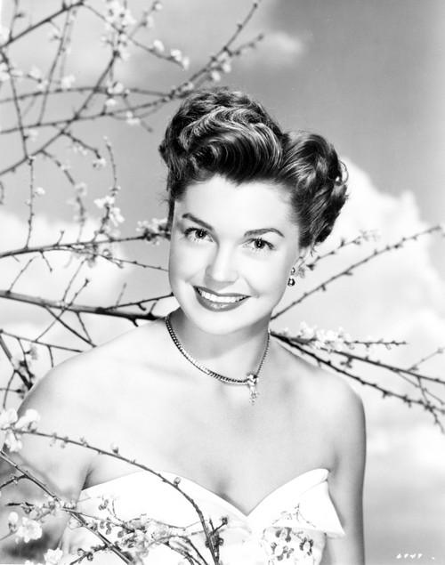 Esther Williams smiling in White Dress Photo Print - Item # VARCEL709811