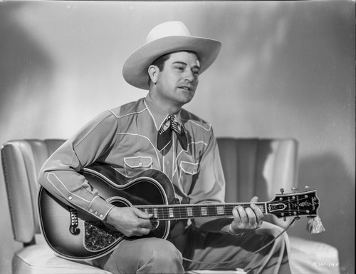 A portrait of Ray Whitley Photo Print - Item # VARCEL709774