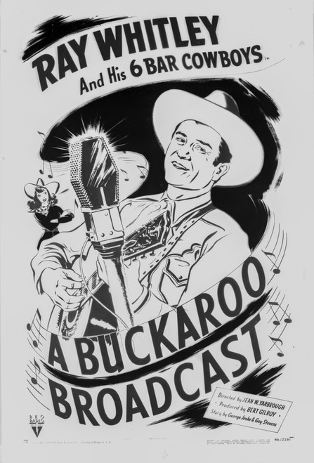Promotional poster for A Buckaroo Broadcast Photo Print - Item # VARCEL709805
