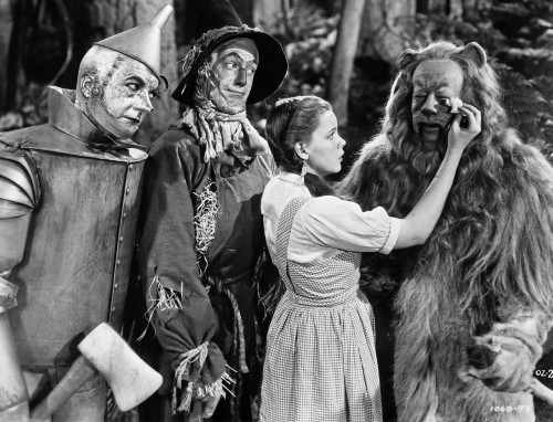 Wizard Of Oz Dorothy Wipes Coward Lion's Tears Photo Print - Item # VARCEL709892