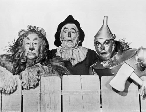 Wizard Of Oz Portrait Coward Lion, Scarecrow and Tinman Photo Print - Item # VARCEL709916