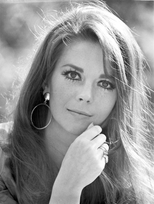 Natalie Wood Portrait in Classic with Earrings Photo Print - Item # VARCEL709965
