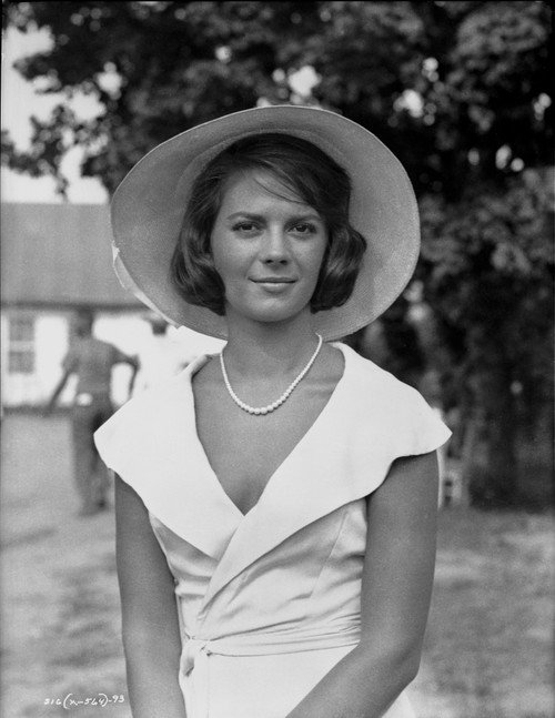 Natalie Wood smiling in Dress Photo Print - Item # VARCEL709962