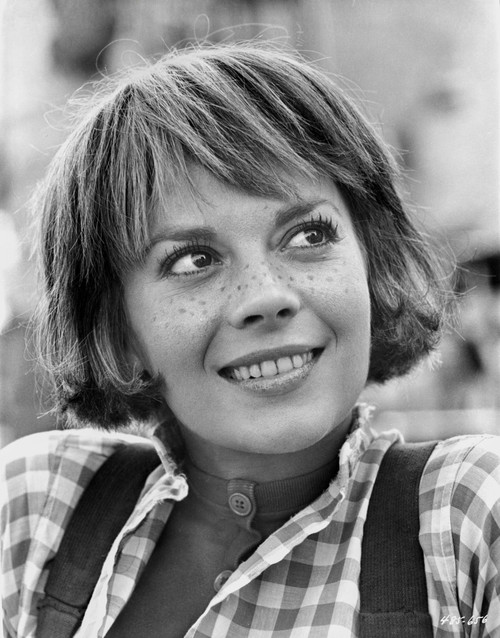 Natalie Wood smiling in Plaid Polo Photo Print - Item # VARCEL710009