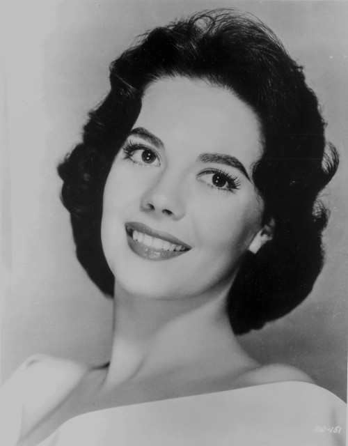 Portrait of Natalie Wood in White Photo Print - Item # VARCEL709994