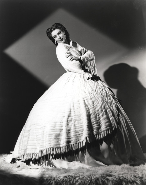 Loretta Young Traditional Balloon Gown Photo Print - Item # VARCEL710042