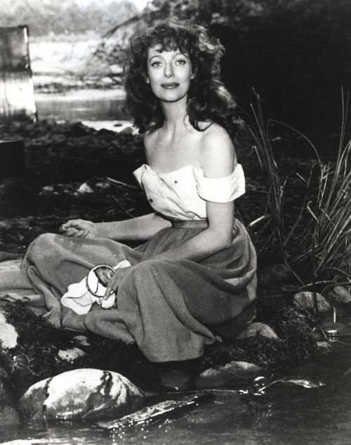 Loretta Young Lady taking a Bath in River Photo Print - Item # VARCEL710020