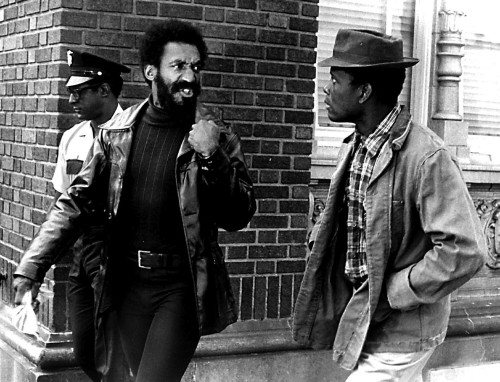 Sidney Poitier and Bill Cosby with fist up Uptown Saturday Night Photo Print (10 x 8)
