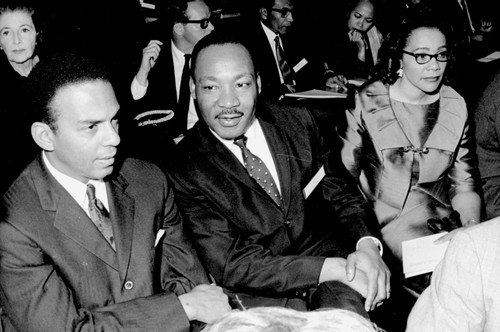 Martin Luther King Jr and Coretta Scott King in Geneva Photo Print - Item # VARGLP347282