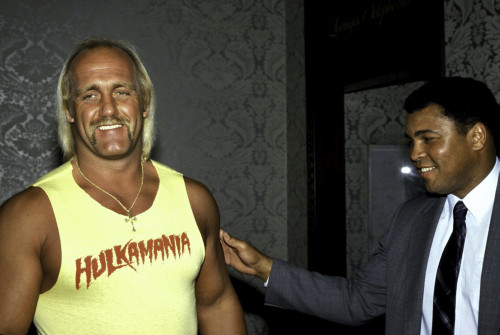 Muhammad Ali and Hulk Hogan Photo Print - Item # VARGLP347446