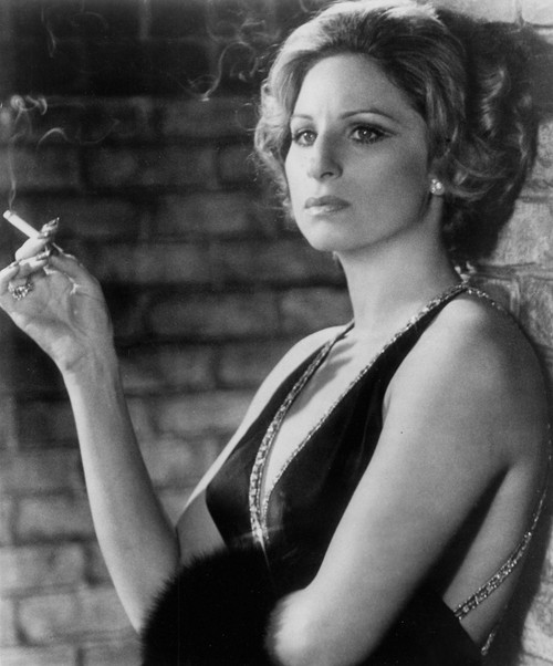 Barbra Streisand smoking Photo Print - Item # VARGLP348374