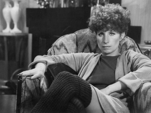 Film still featuring Barbra Streisand in an armchair Photo Print (10 x 8)