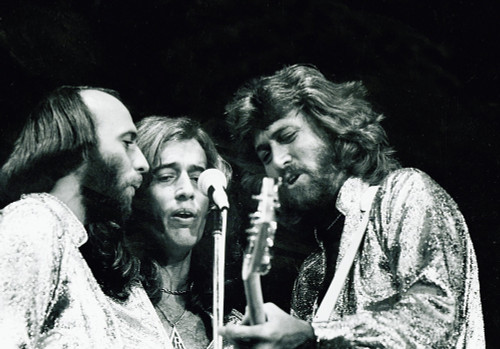 the Bee Gees on stage Photo Print (10 x 8)