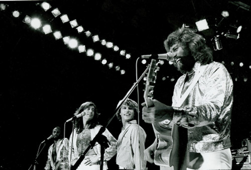 the Bee Gees on stage Photo Print - Item # VARGLP348692