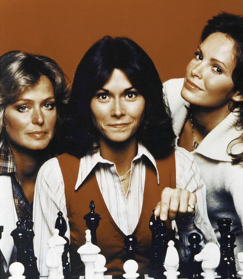 Charlies Angels Chessboard Photo Print (8 x 10)