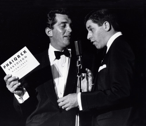 Martin and Lewis performing Photo Print (10 x 8)