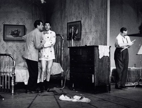 Martin and Lewis on a film set Photo Print - Item # VARGLP350847