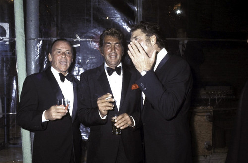 Frank Sinatra and Dean Martin wearing tuxedos Photo Print - Item # VARGLP356385