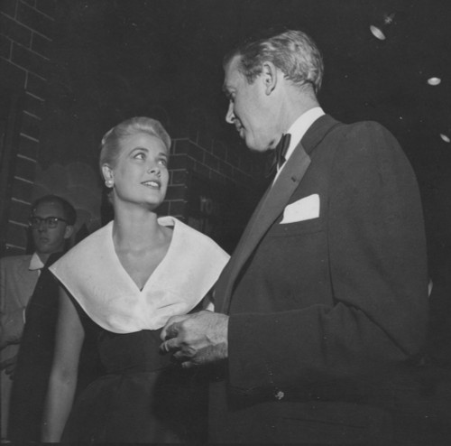 Grace Kelly and James Stewart Photo Print (10 x 8)