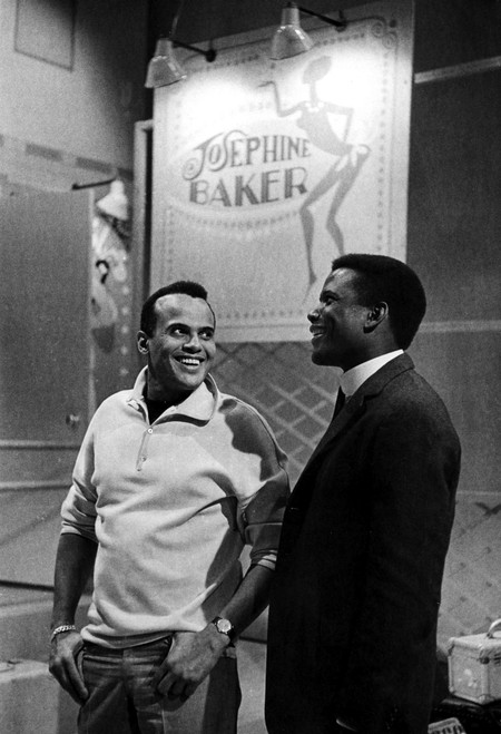 Film still of Harry Belafonte and Sidney Poitier Photo Print - Item # VARGLP357671