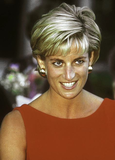 Princess Diana smiling Photo Print - Item # VARGLP358215