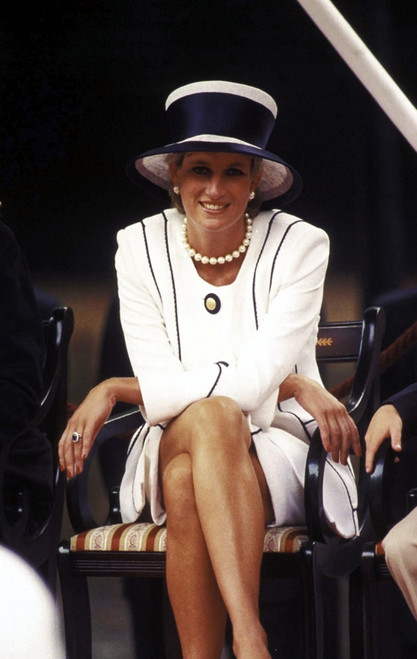 Princess Diana sitting down Photo Print - Item # VARGLP358218
