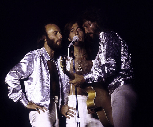 the Bee Gees on stage Photo Print - Item # VARGLP358287