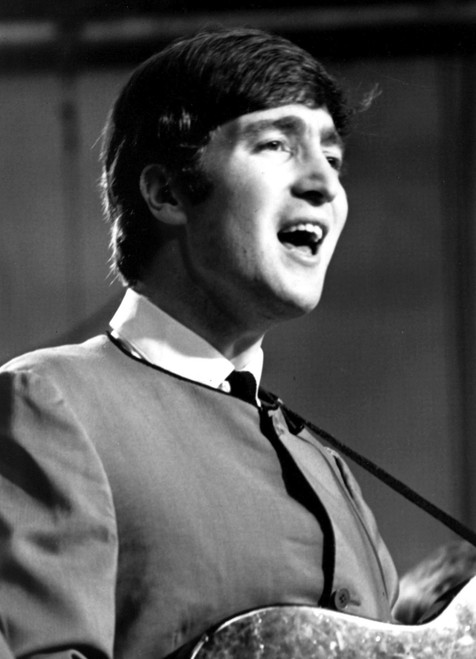 John Lennon singing Photo Print - Item # VARGLP360085