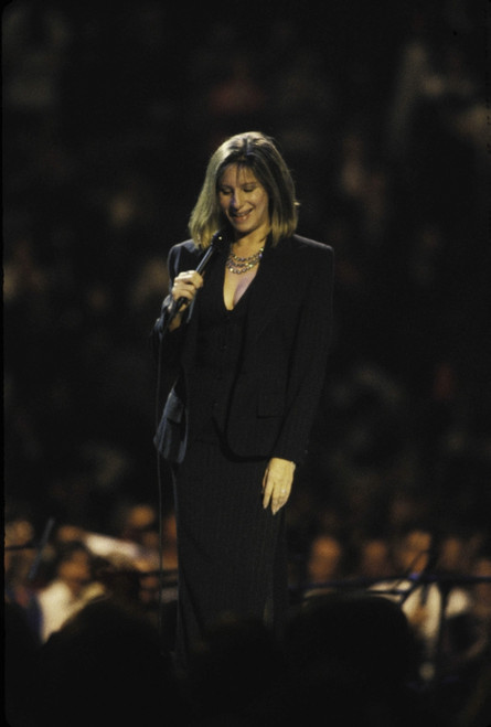 Barbara Streisand performing at the Rock the Vote Party Photo Print (8 x 10)