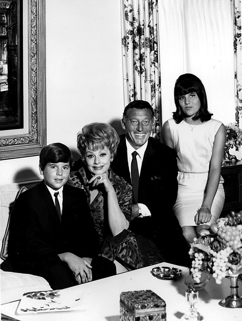 Lucille Ball, Gary Morton and family Photo Print - Item # VARGLP368613