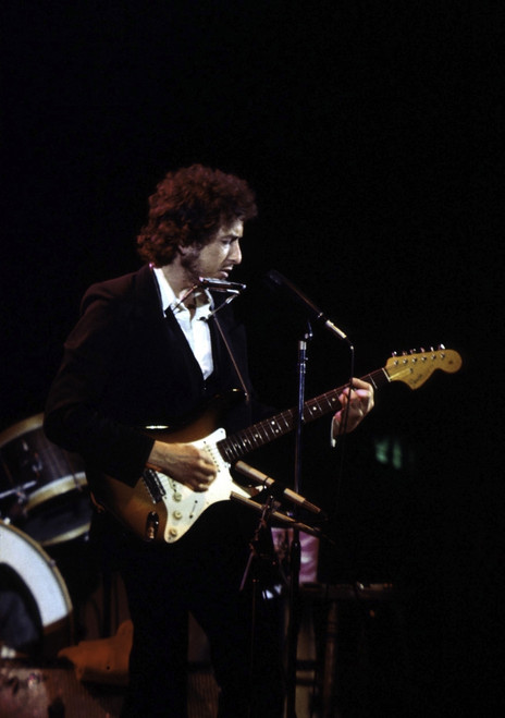 Bob Dylan performing on stage Photo Print - Item # VARGLP369021