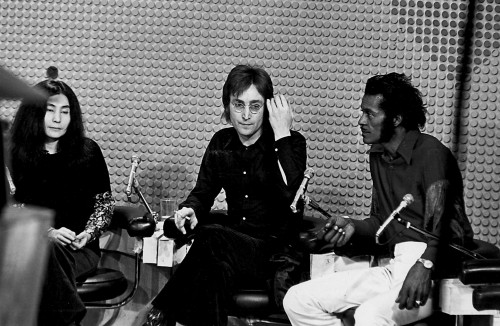 John Lennon Yoko Ono and Chuck Berry Photo Print (10 x 8)
