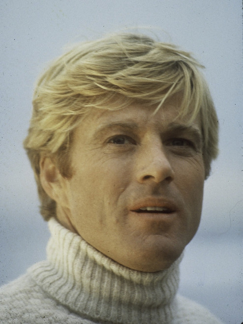 Robert Redford in white turtleneck Photo Print - Item # VARGLP381030