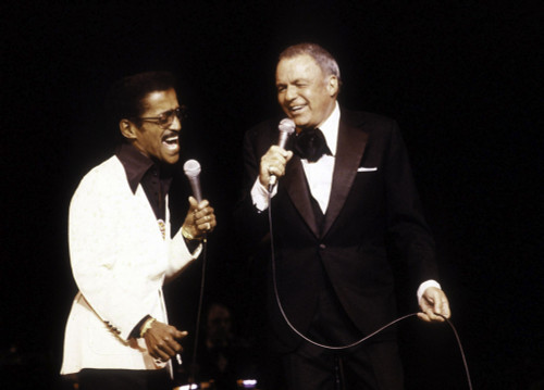Frank Sinatra with Sammy Davis Jr Photo Print (10 x 8)