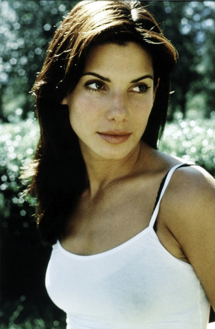 Sandra Bullock wearing casual clothing outdoors Photo Print - Item # VARGLP381930