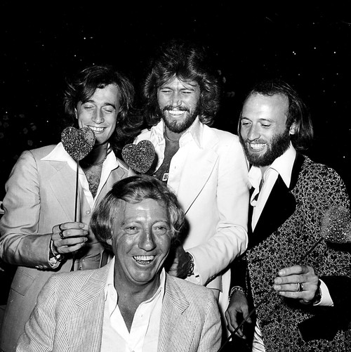 the Bee Gees with Robert Stigwood Photo Print (8 x 10)