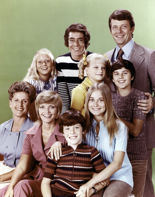The Brady Bunch on Green Photo Print - Item # VARGLP385441