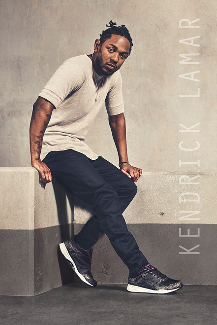 Kendrick Lamar Sitting Poster Print