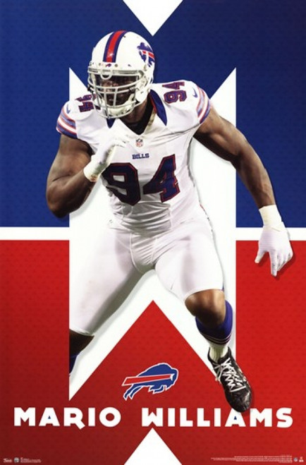 Buffalo Bills - Mario Williams 2012 Poster Print