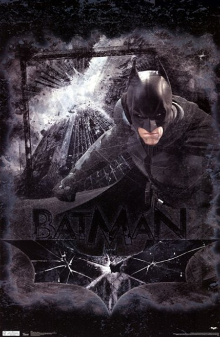 The Dark Knight Rises - Batman Poster Print