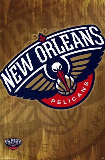 New Orleans Pelicans - Logo 13 Poster Print