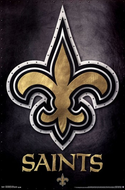New Orleans Saints - Logo 13 Poster Print