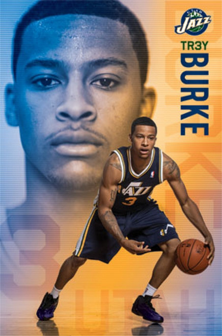Utah Jazz - T Burke 13 Poster Print