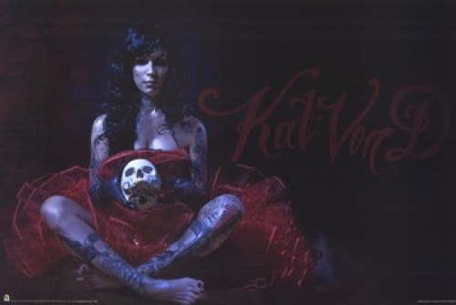 Kat Von D - Pretty Coat Poster