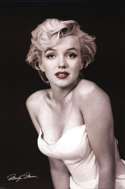 Marilyn Monroe - Red Lips Poster Print